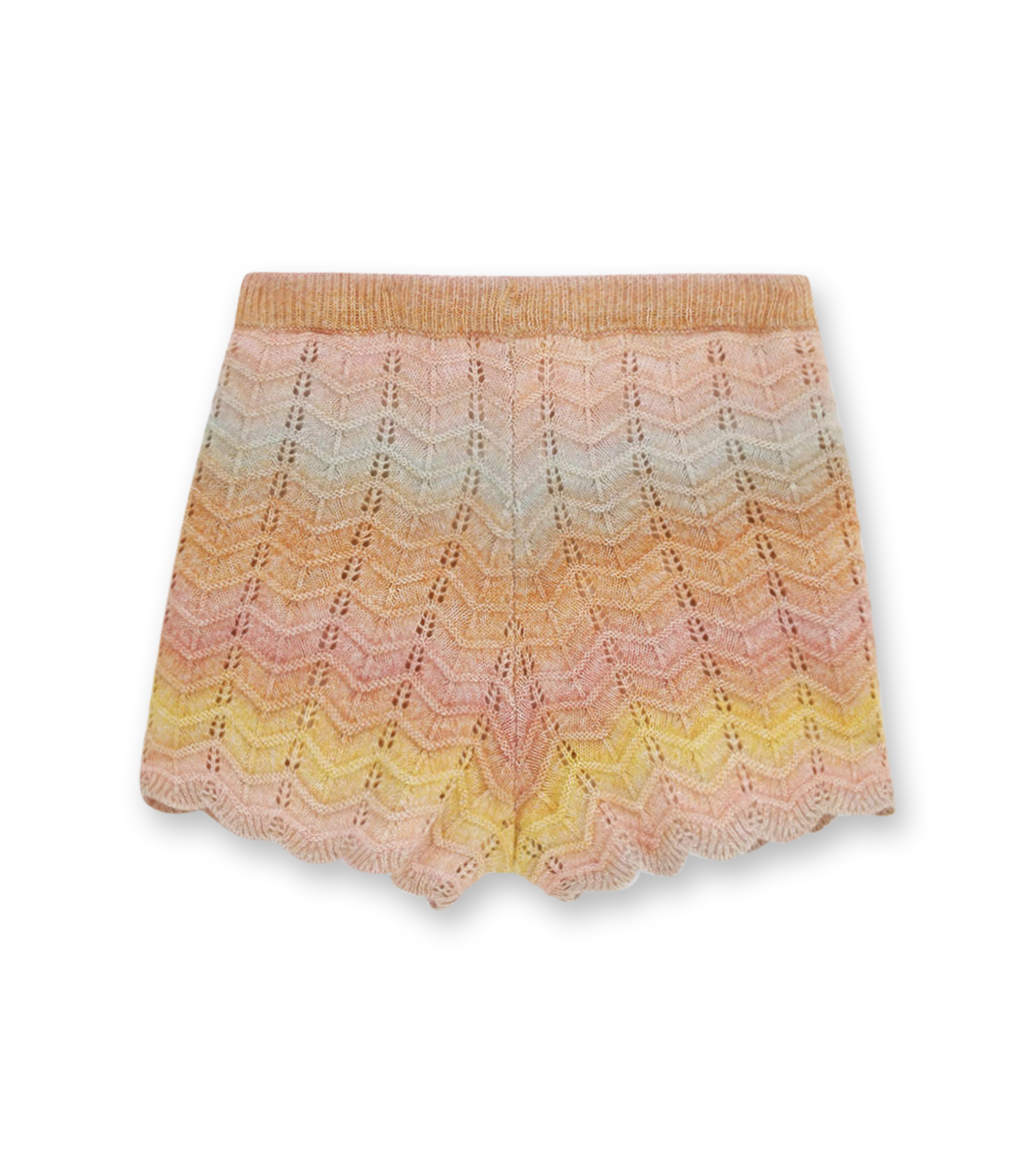 Tallow Chevron Knit Short Multi