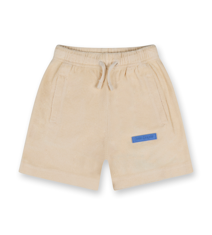 Terry Cloth Shorts Sand Dusty