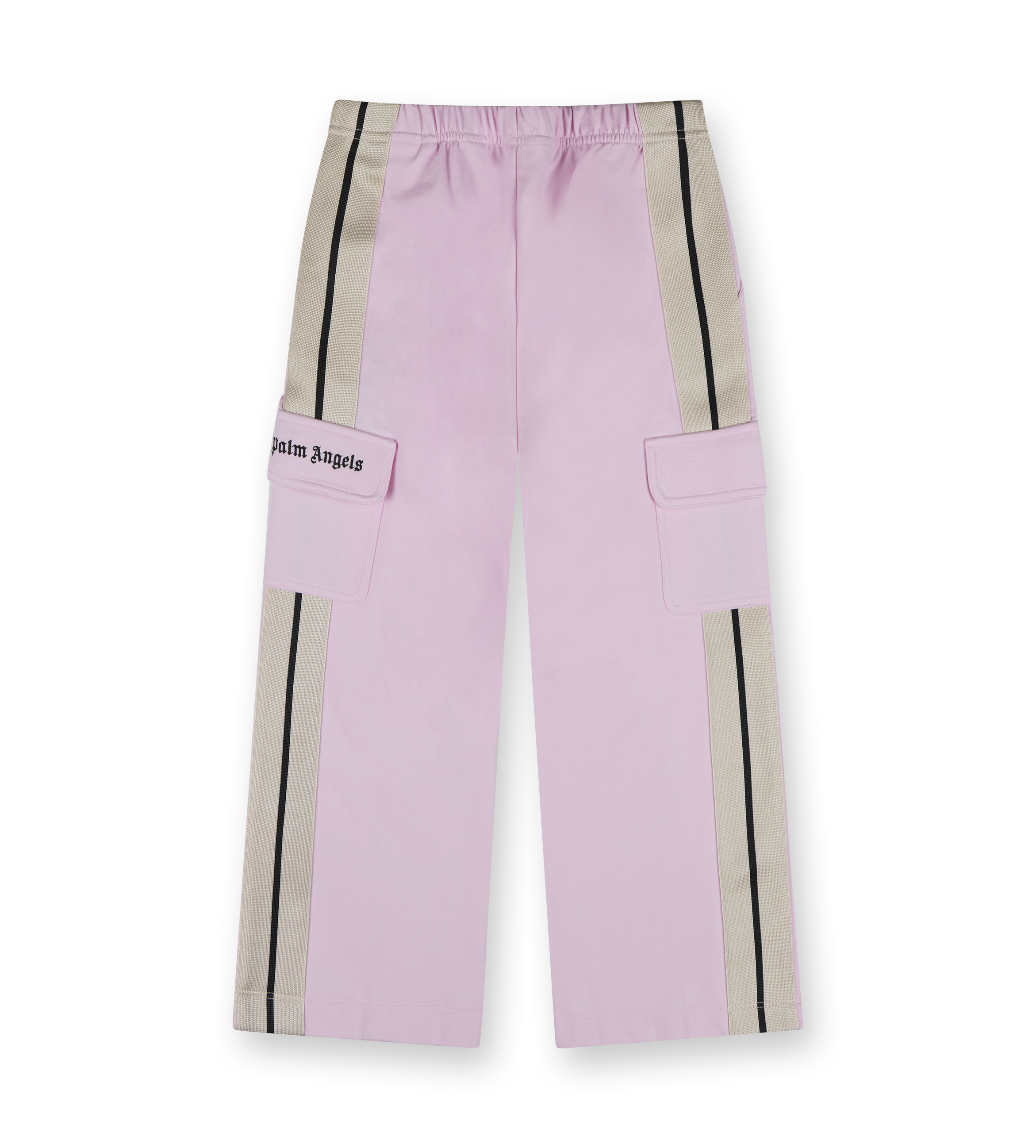 Wide Leg Track Pants Rose Pink