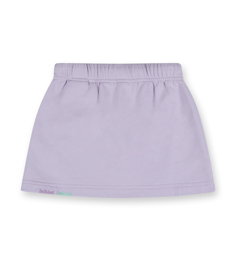 Block Logo Skirt Light Violet