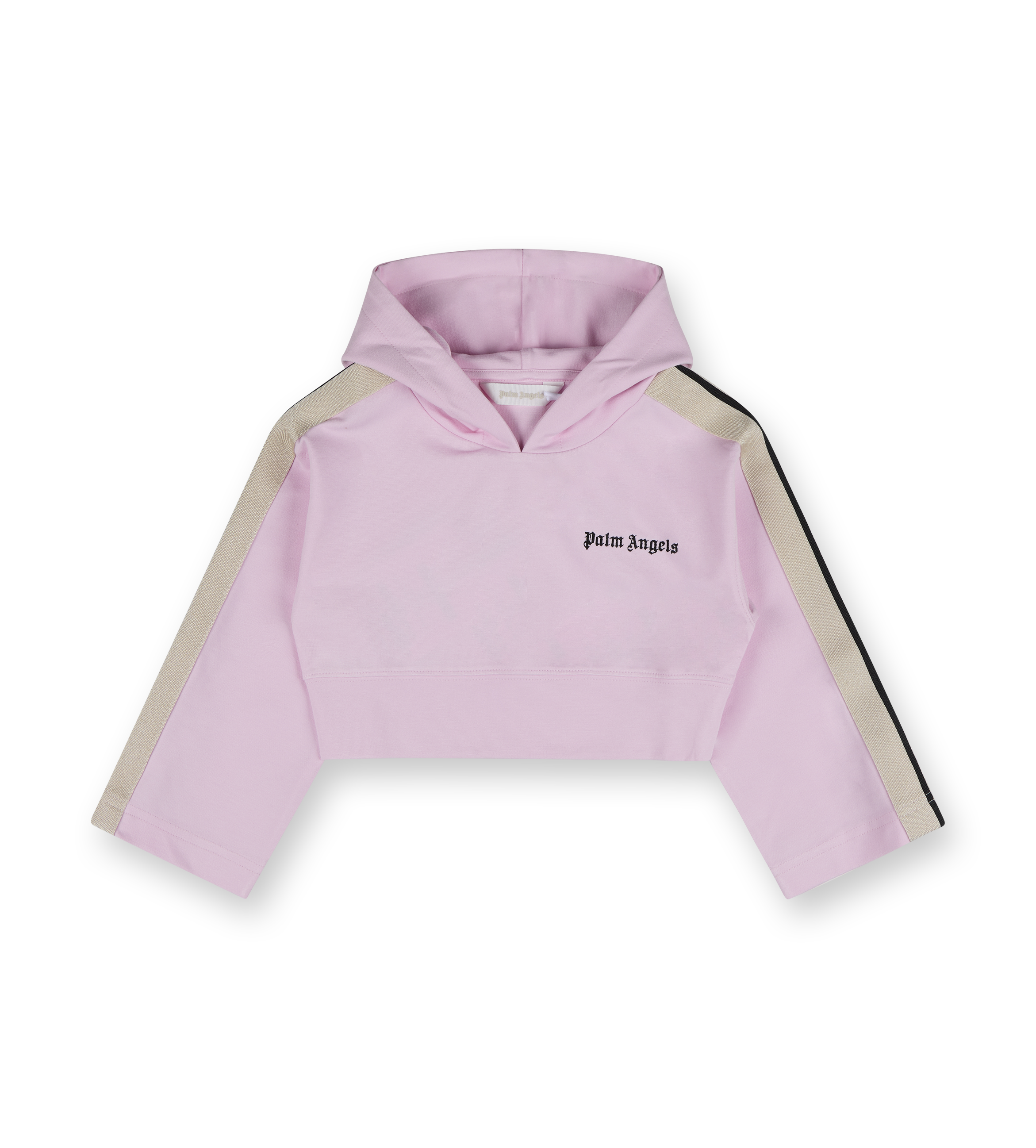 Cropped Track Hoodie Rose Pink