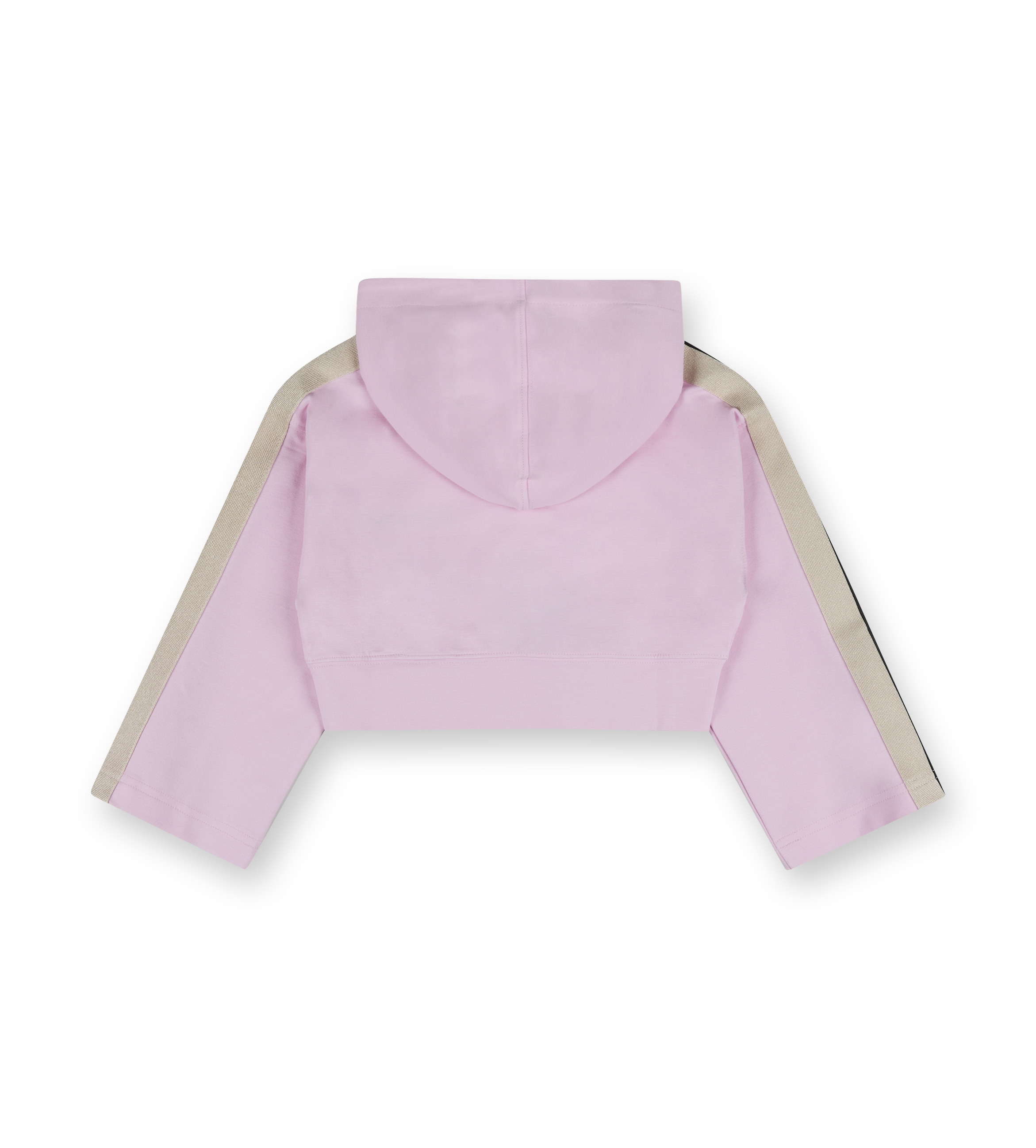 Cropped Track Hoodie Rose Pink