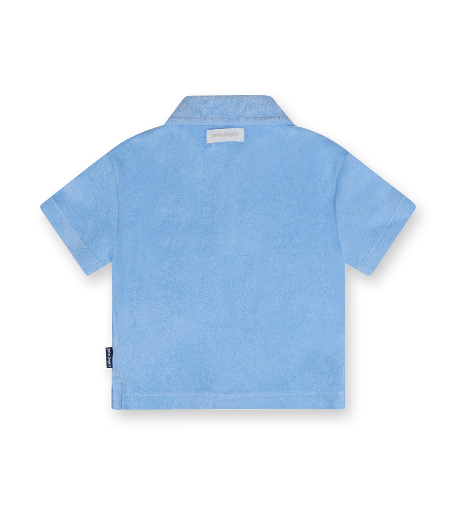 Teddy Bear Polo T-shirt Light Blue