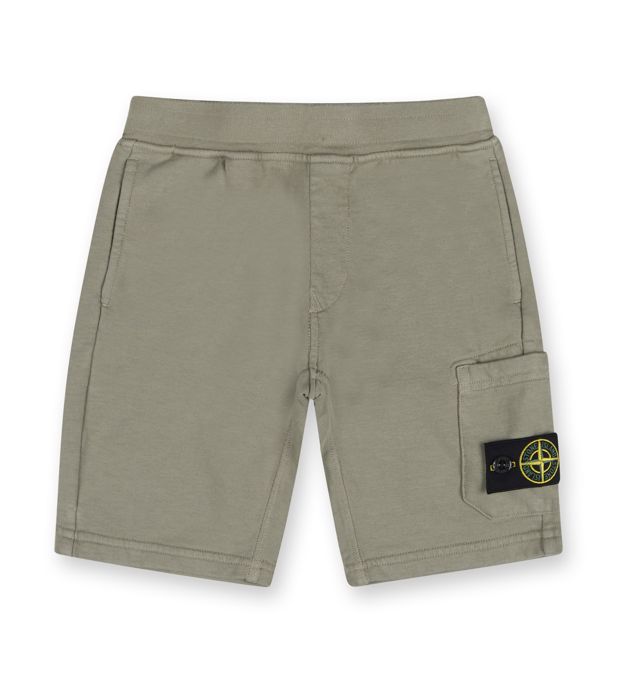 Compass Badge Shorts Khaki