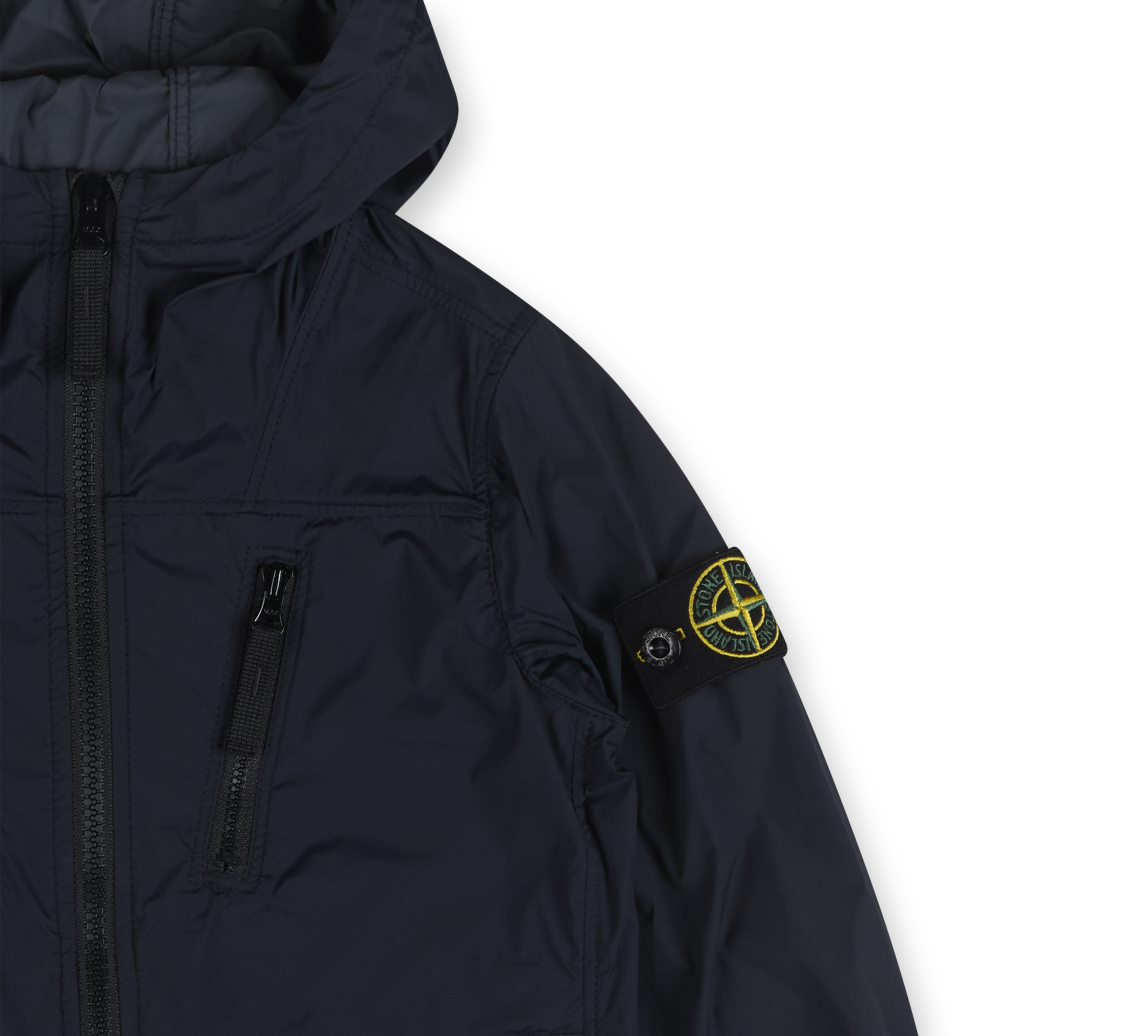 Compass Patch Jacket Navy Blue