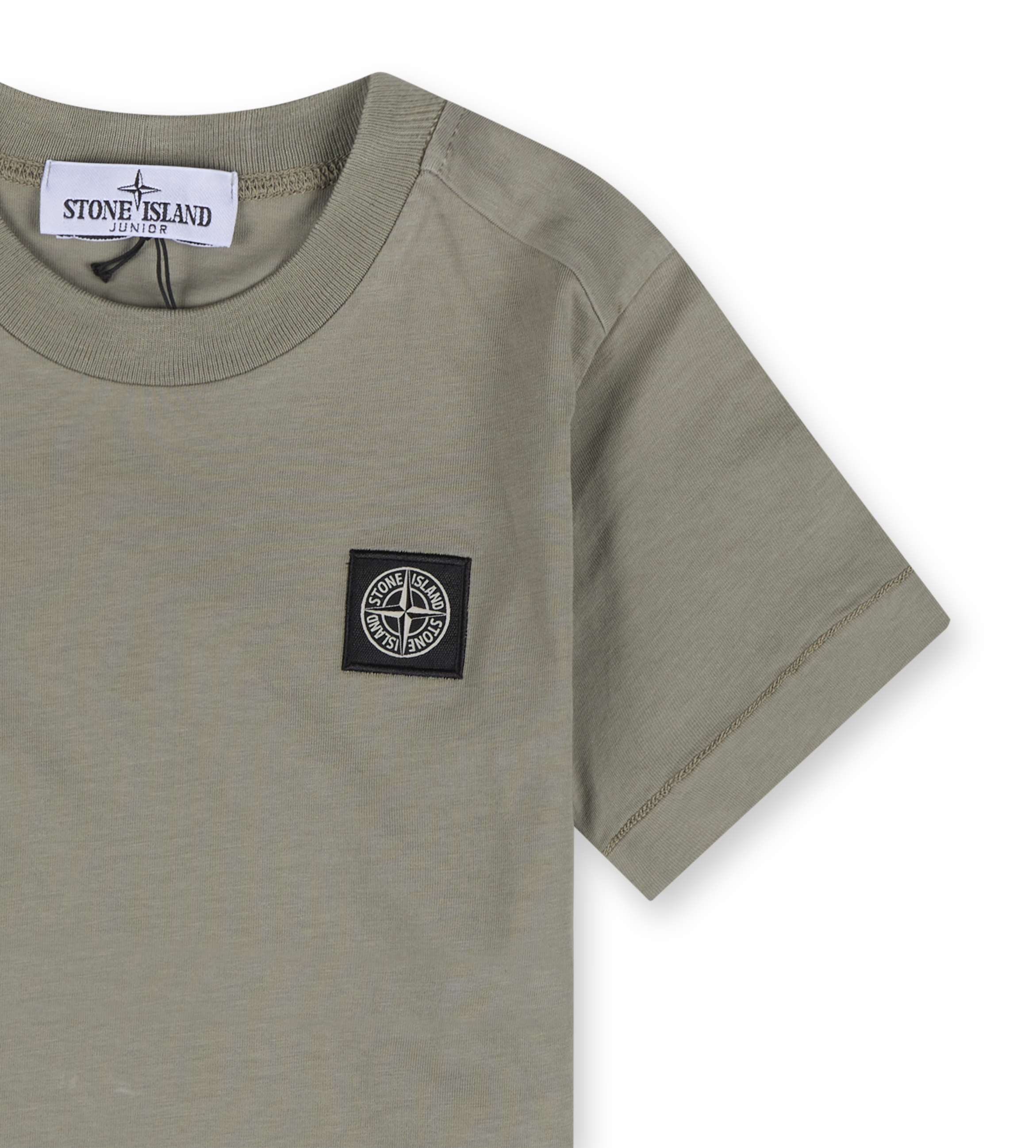 Compass-Patch T-shirt Khaki