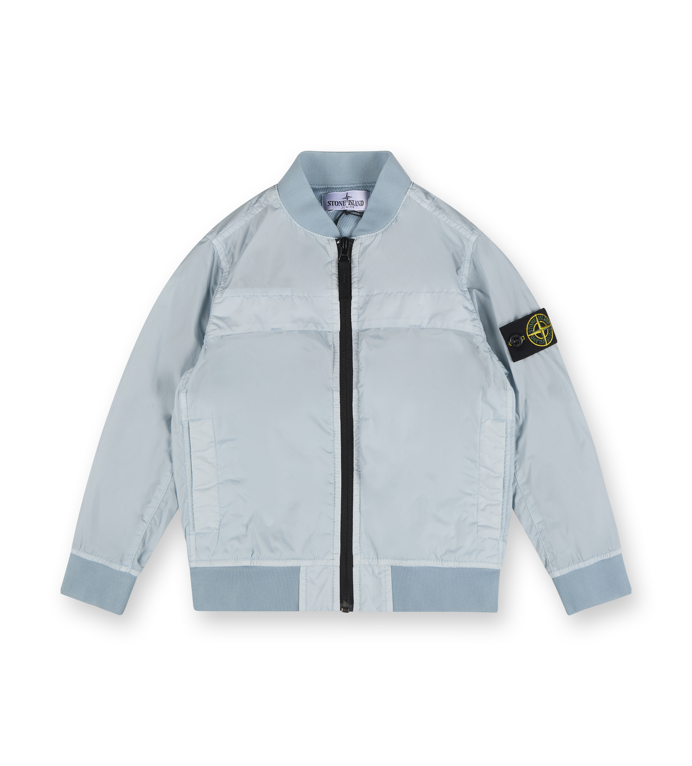 Compass Patch Bomber Jack Light Blue