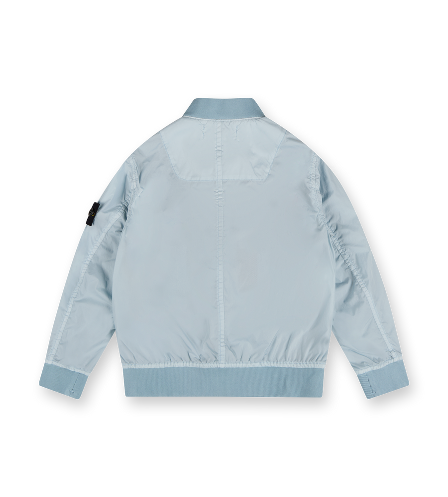 Compass Patch Bomber Jack Light Blue