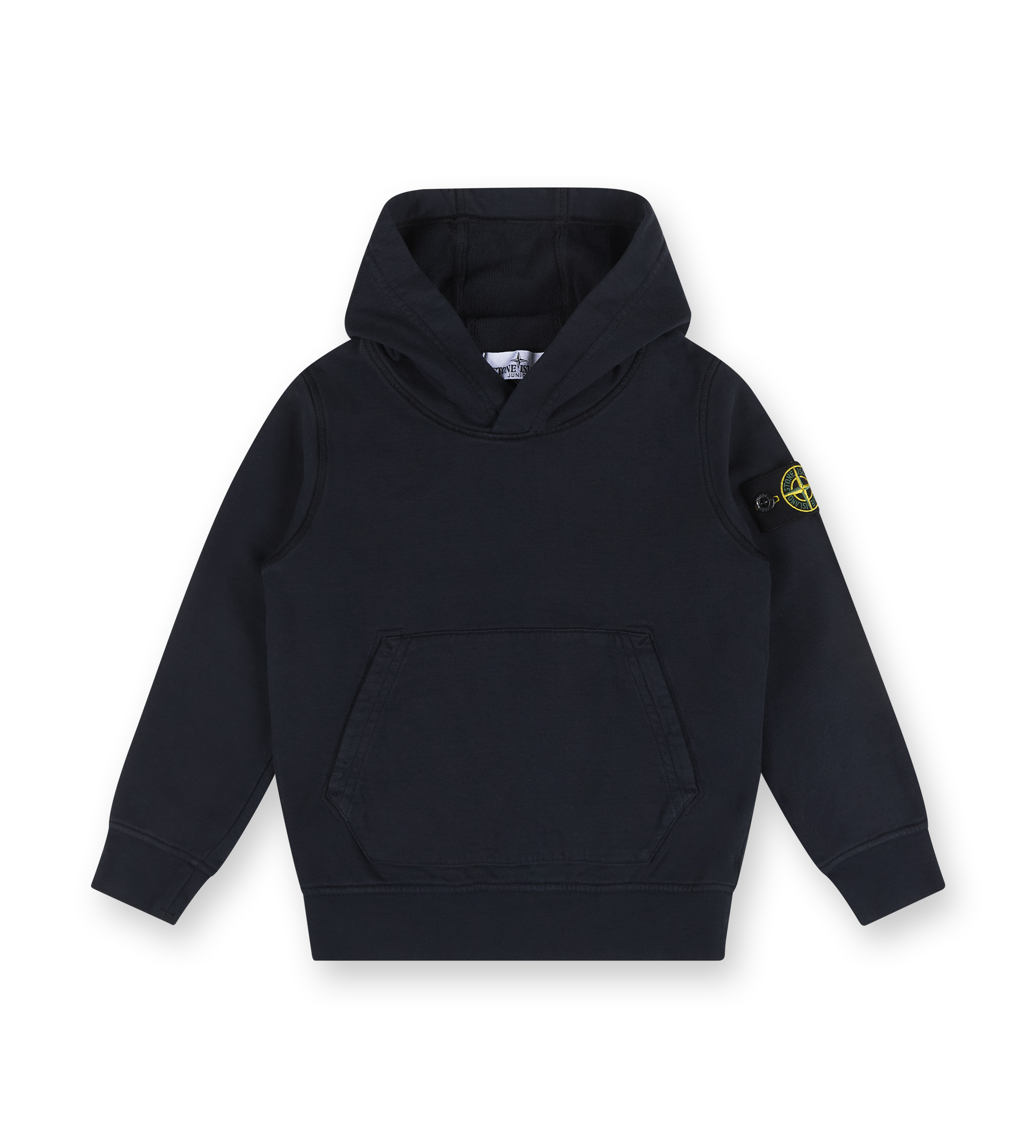 Compass Patch Hoodie Navy Blue