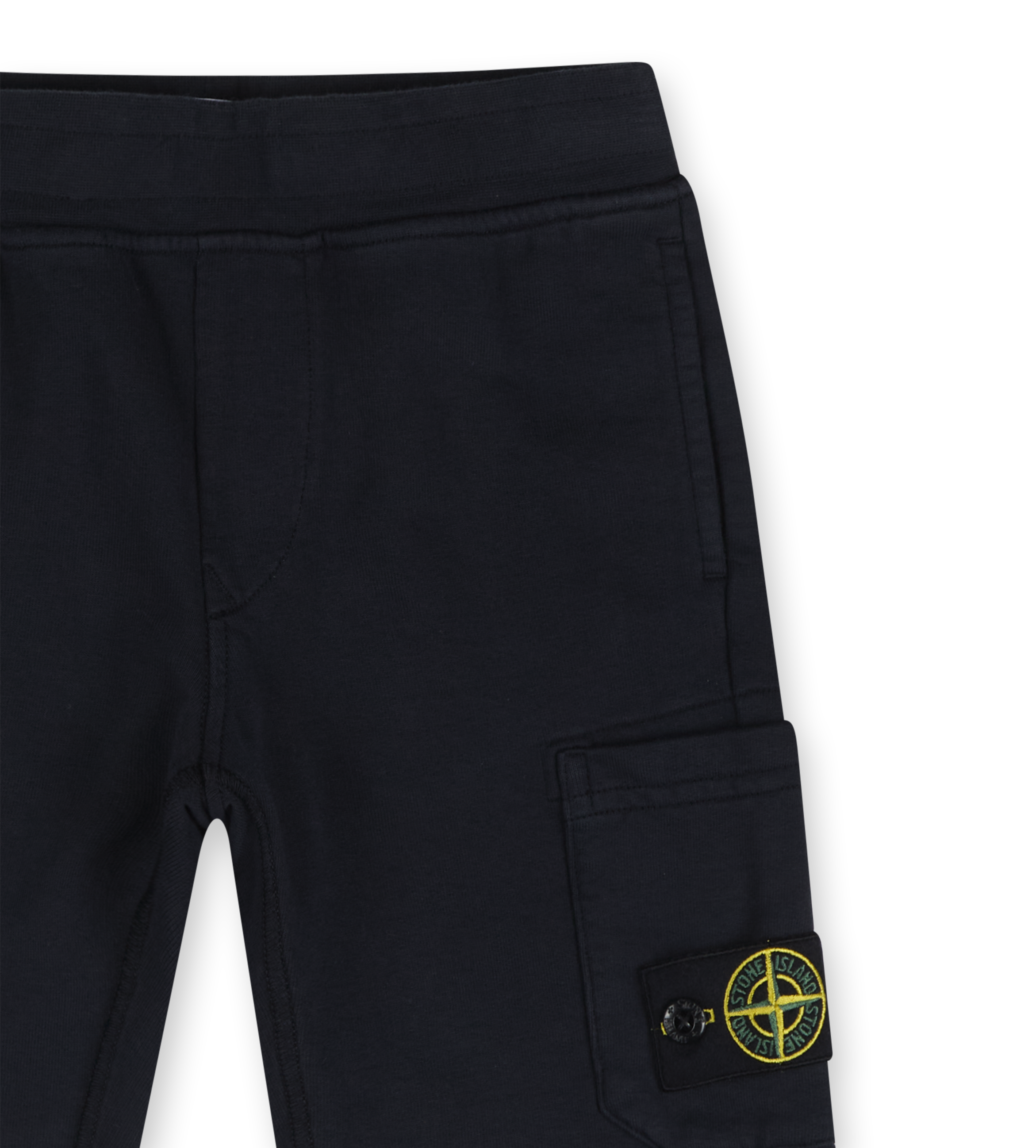 Compass Badge Shorts Black