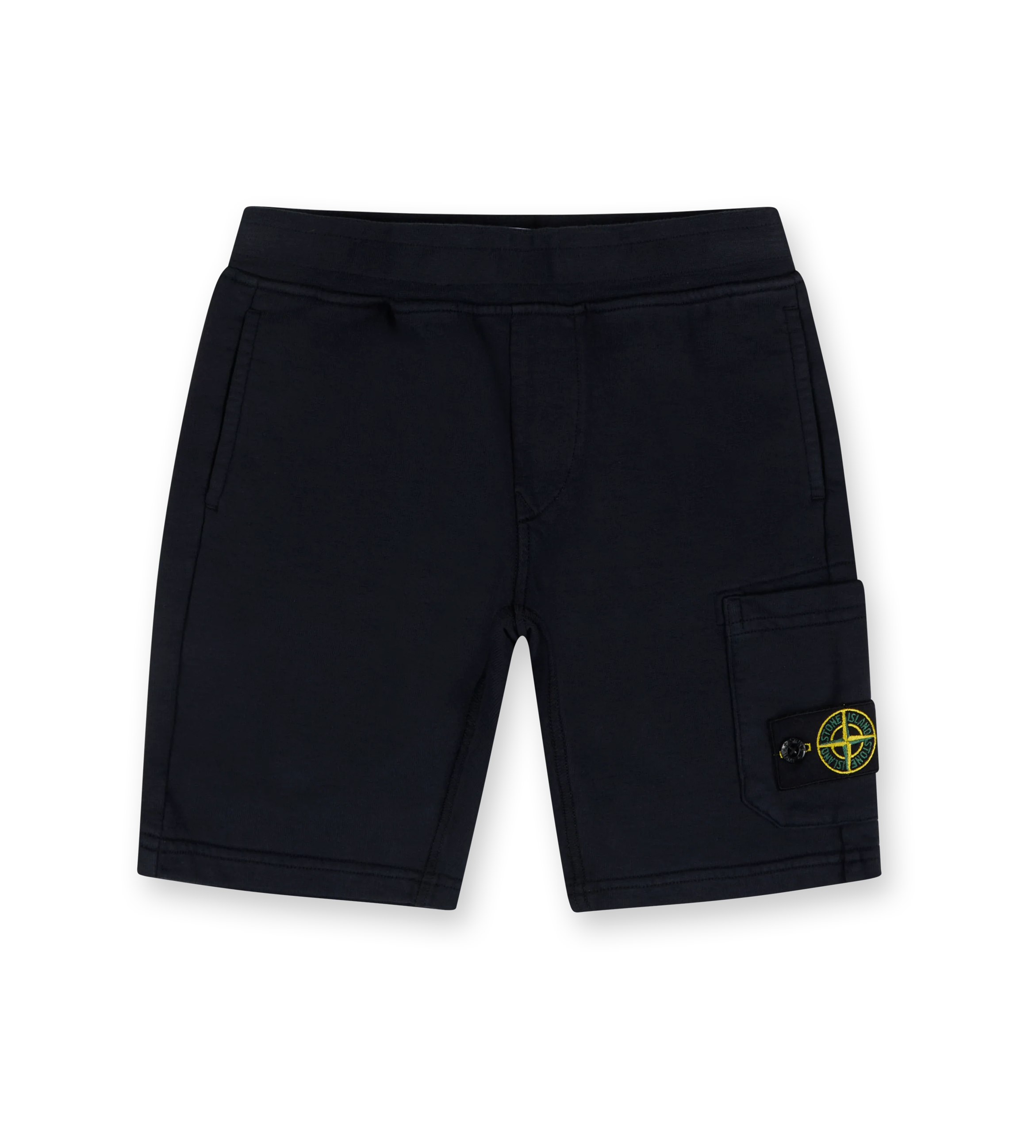 Compass Badge Shorts Black