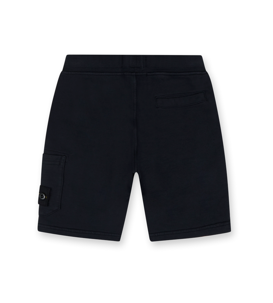 Compass Badge Shorts Black