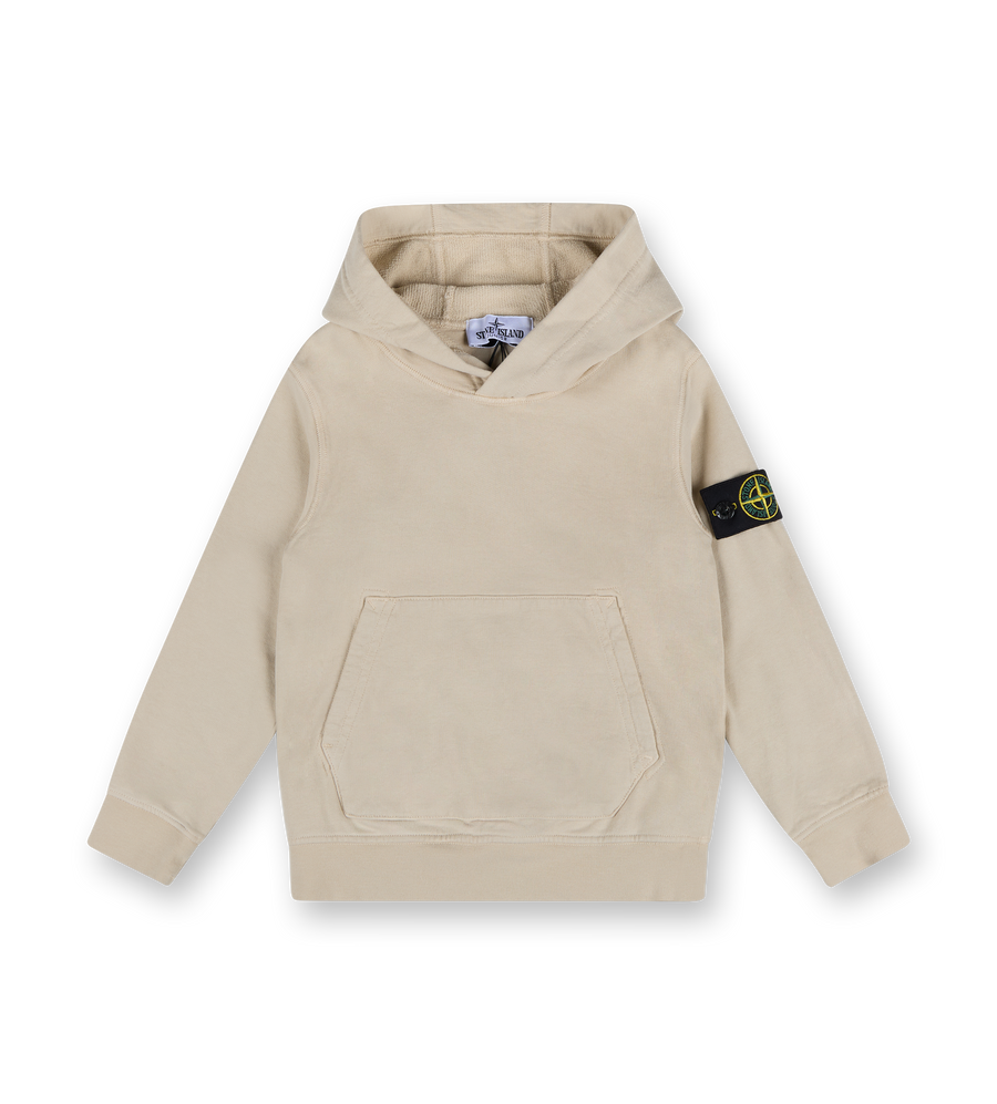 Compass Patch Hoodie Sand