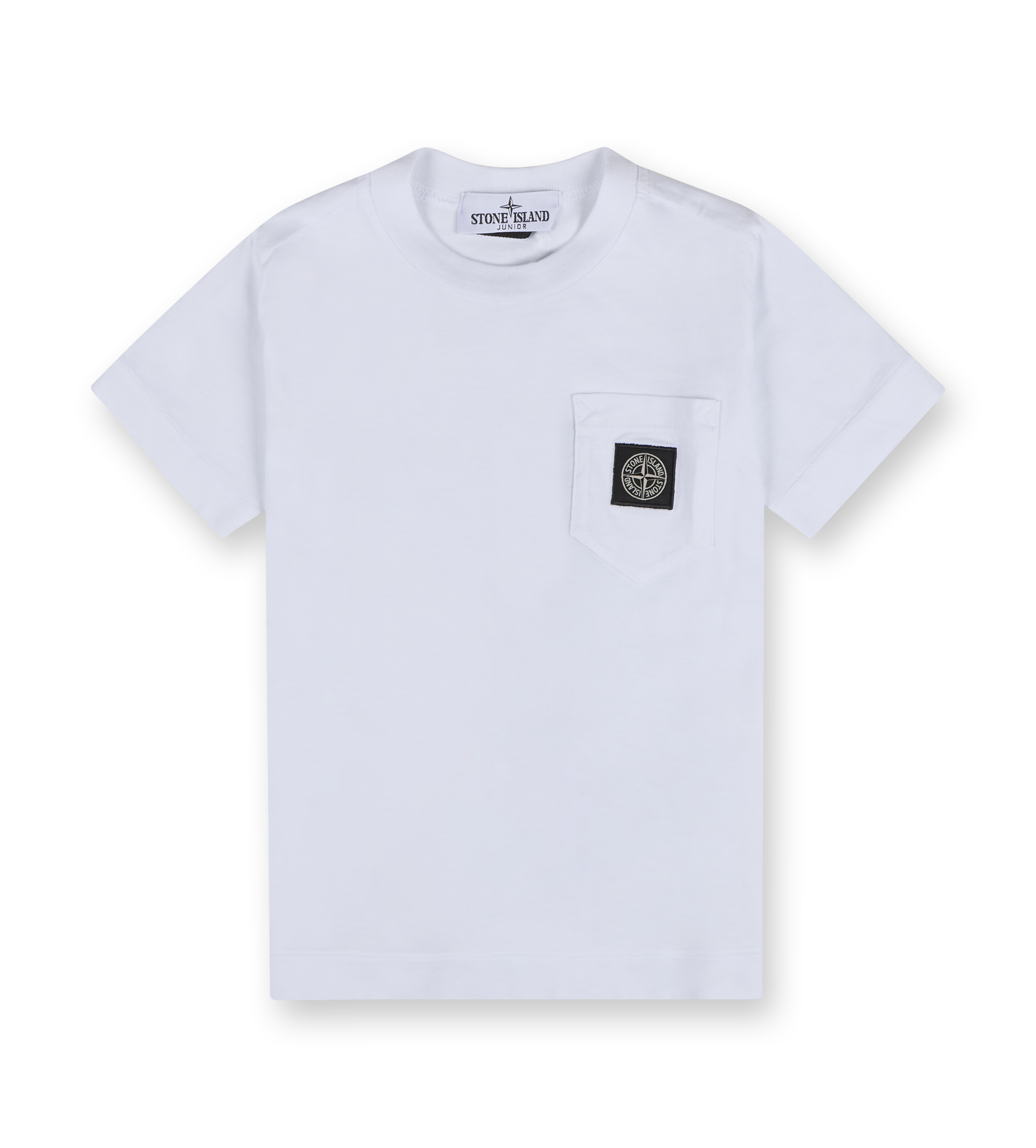 Compass-patch T-shirt White