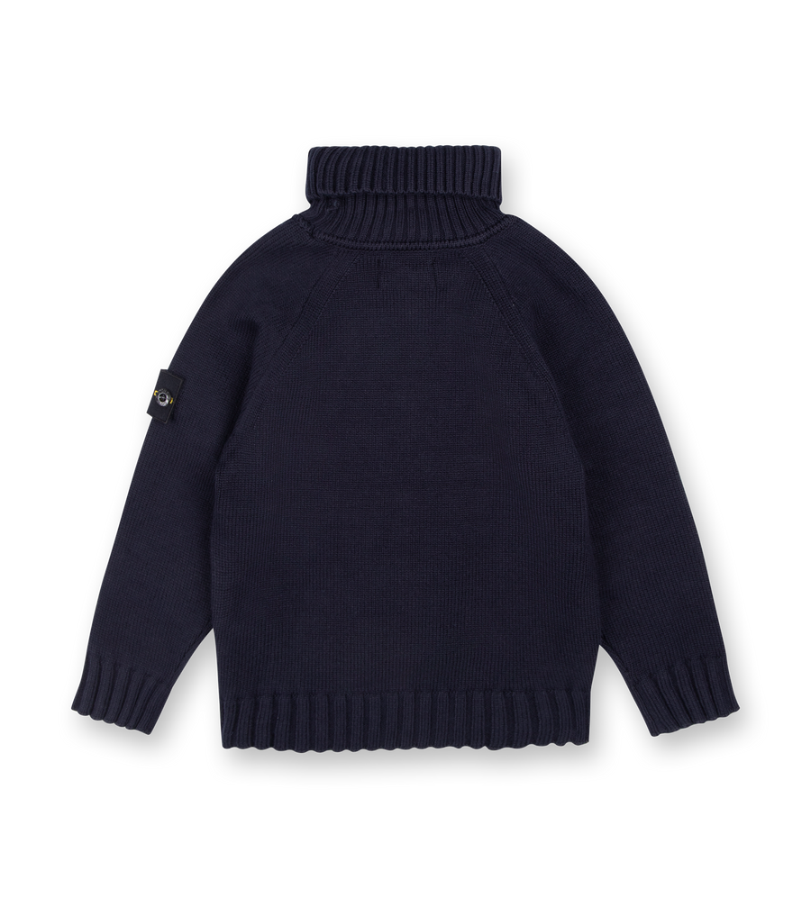 Compass Badge Sweater Navy