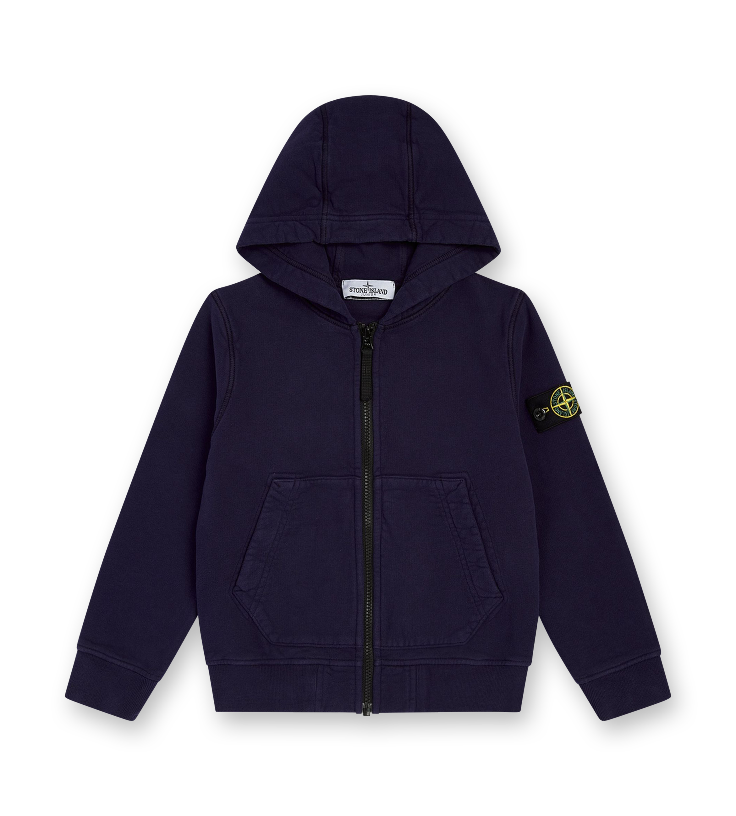 Compass Patch Zip-up Navy