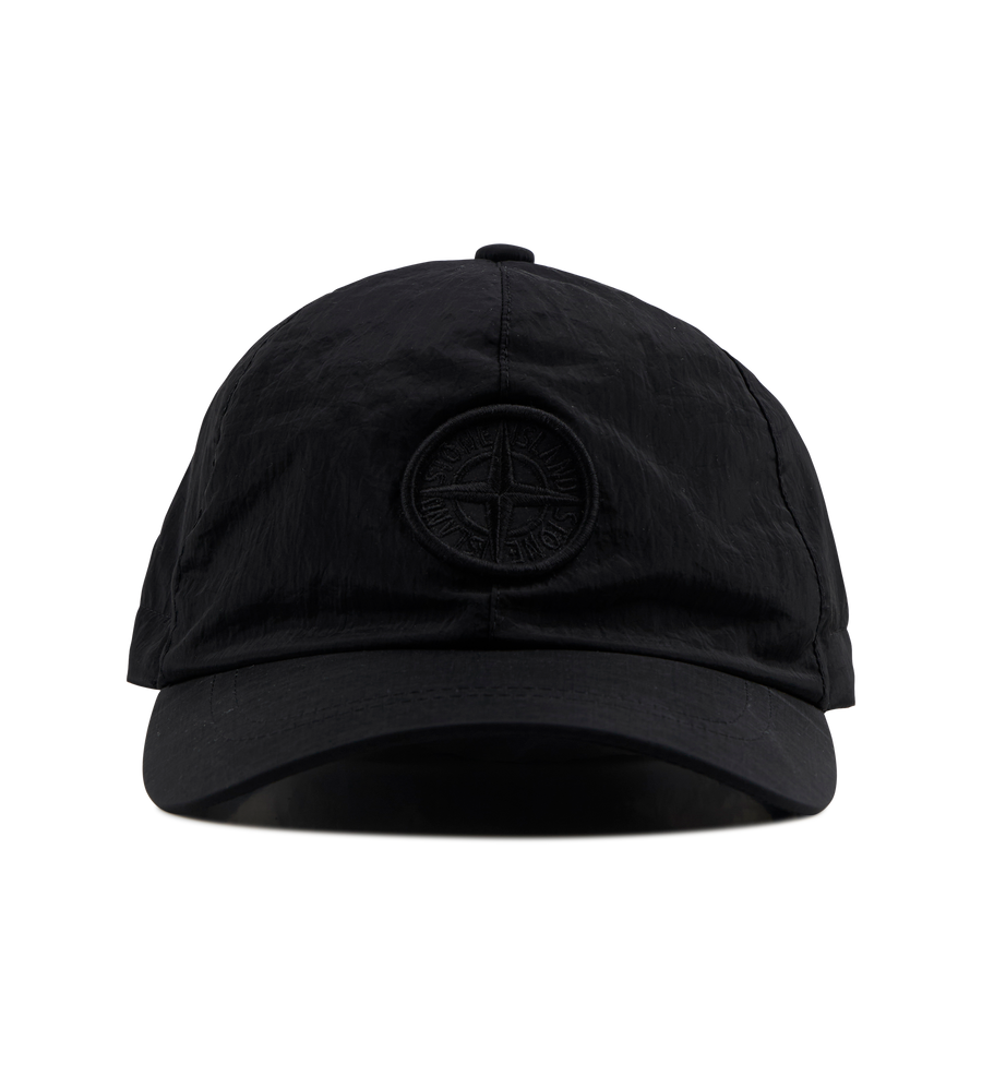 Nylon Baseball Cap Black