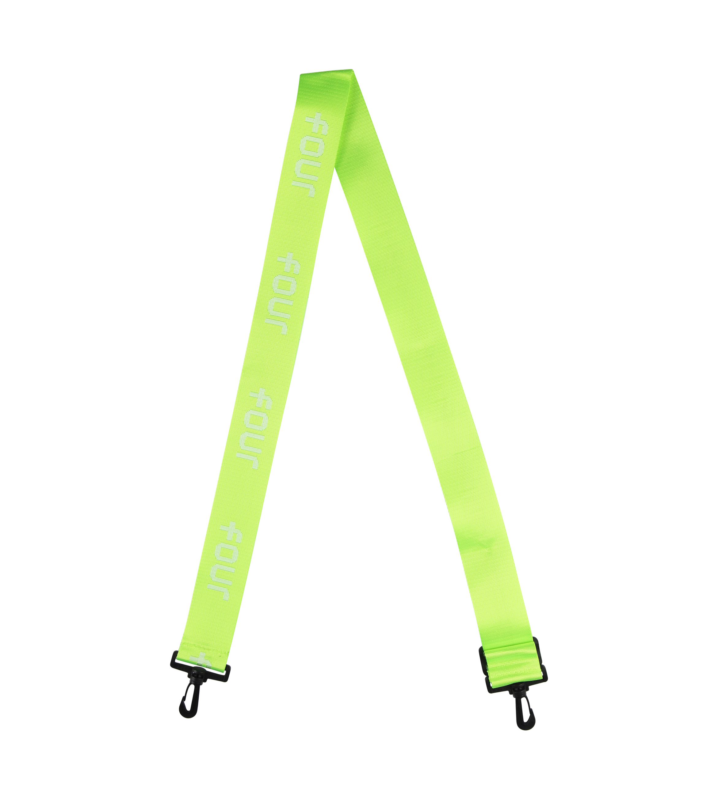 FOUR Logo Strap Neon Lime Green