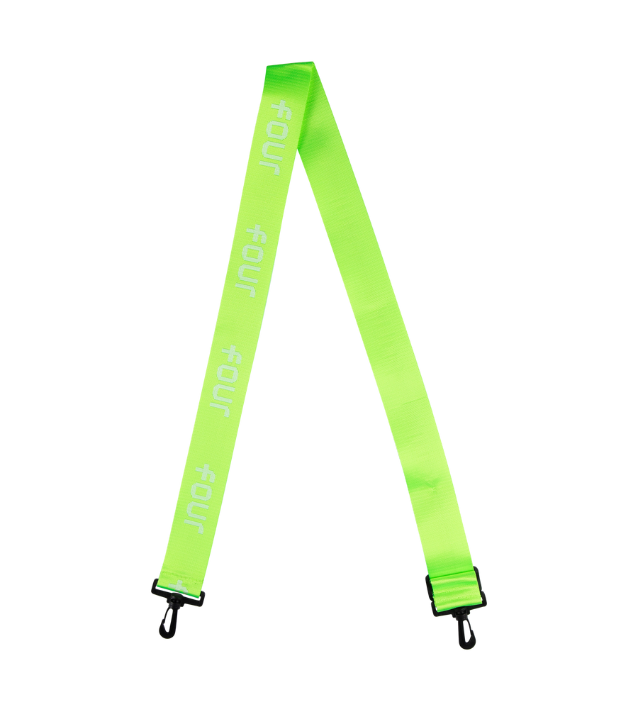 FOUR Logo Strap Neon Lime Green