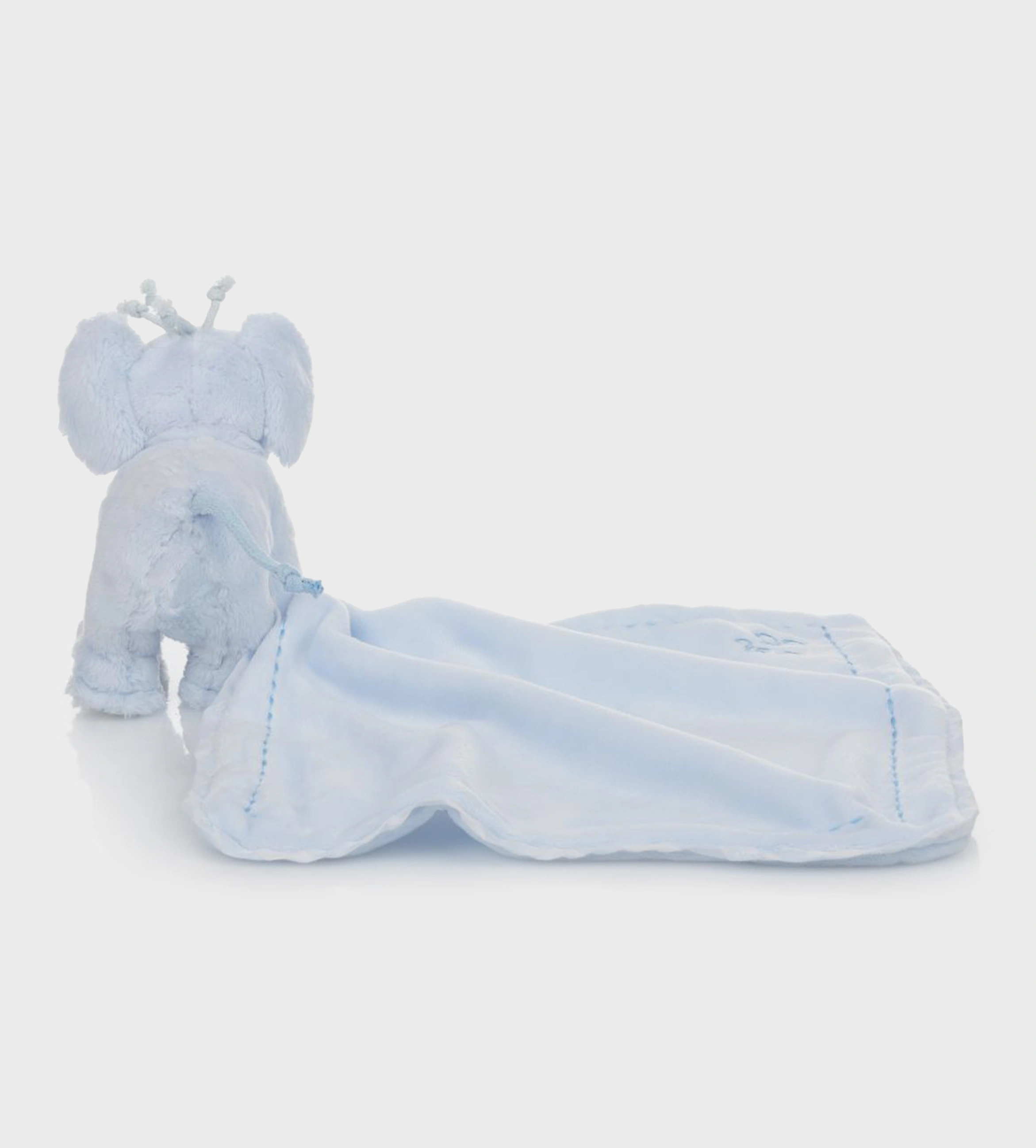 Elephant Doudou Bleu Ciel