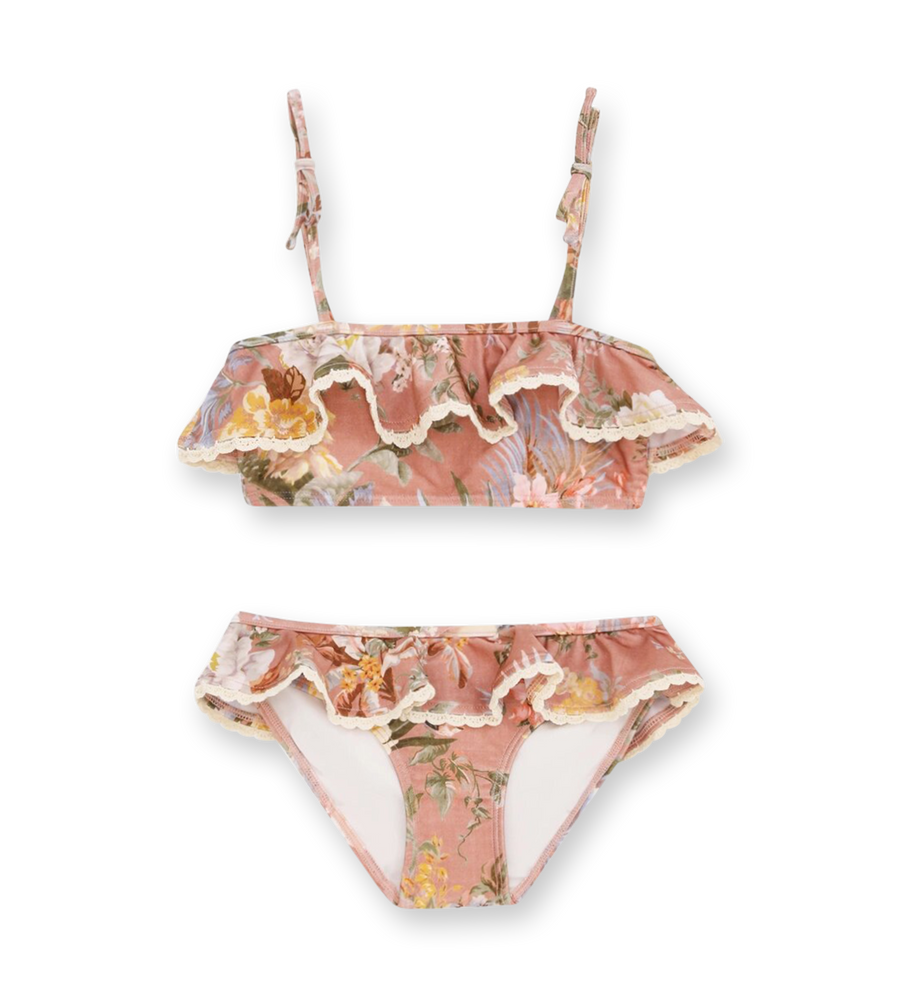 Tallow Tie Bikini Pink Multi