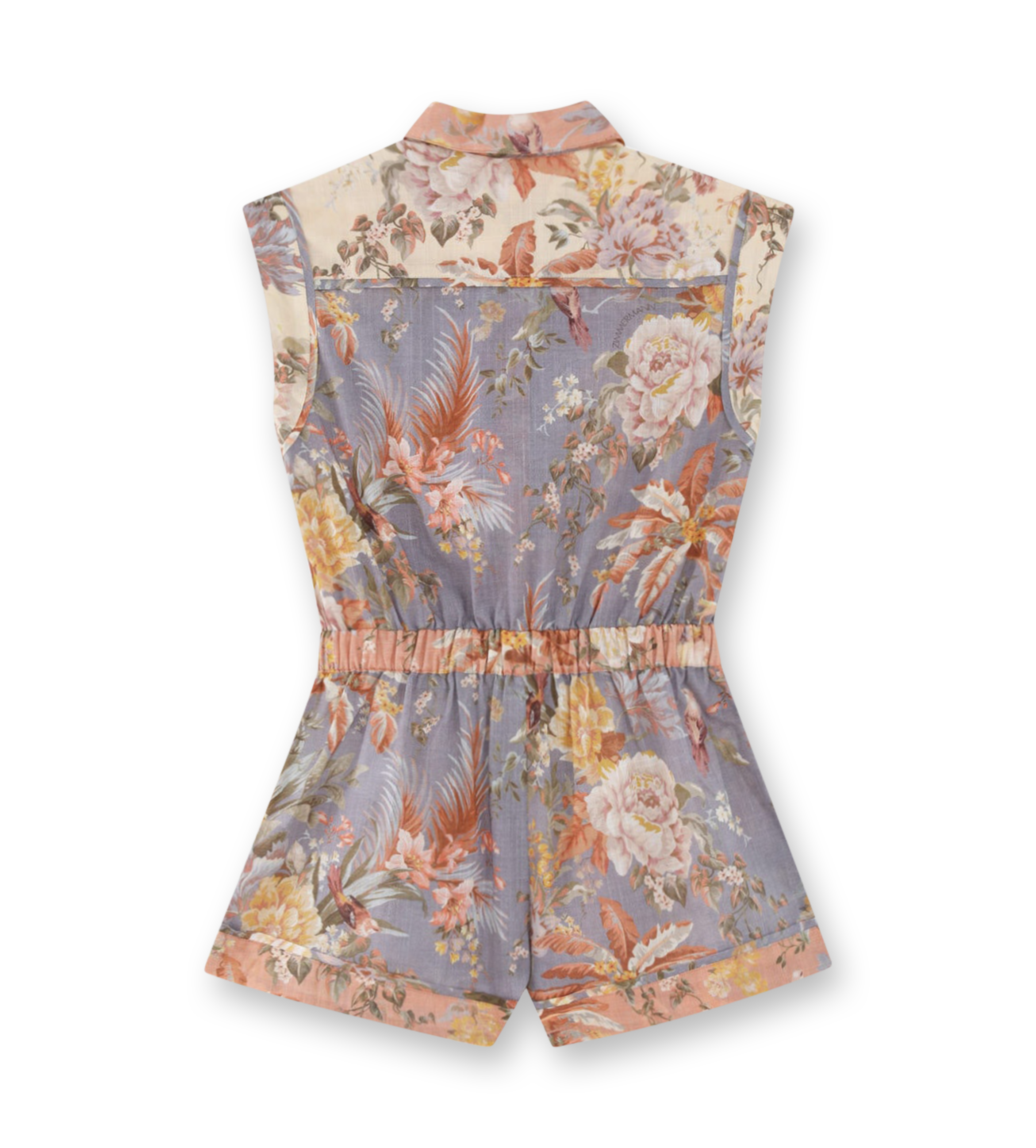 Tallow Pocket Playsuit Spliced