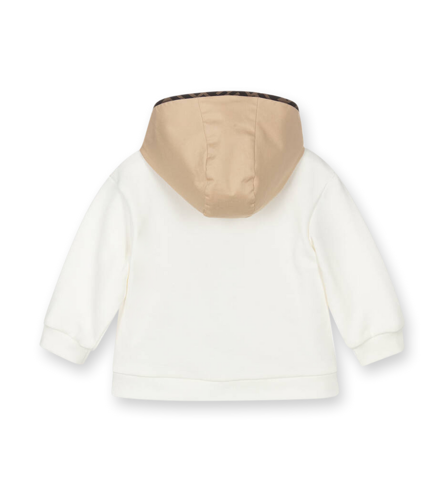 Baby Zip-up Hoodie Desert Sand