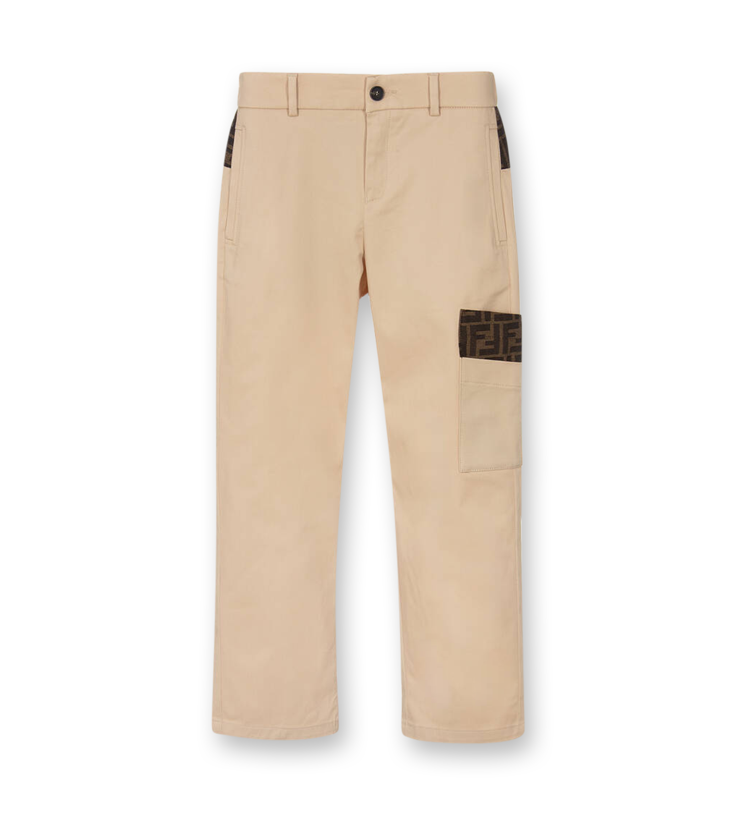 Stretch Gabardine Trousers Desert Sand