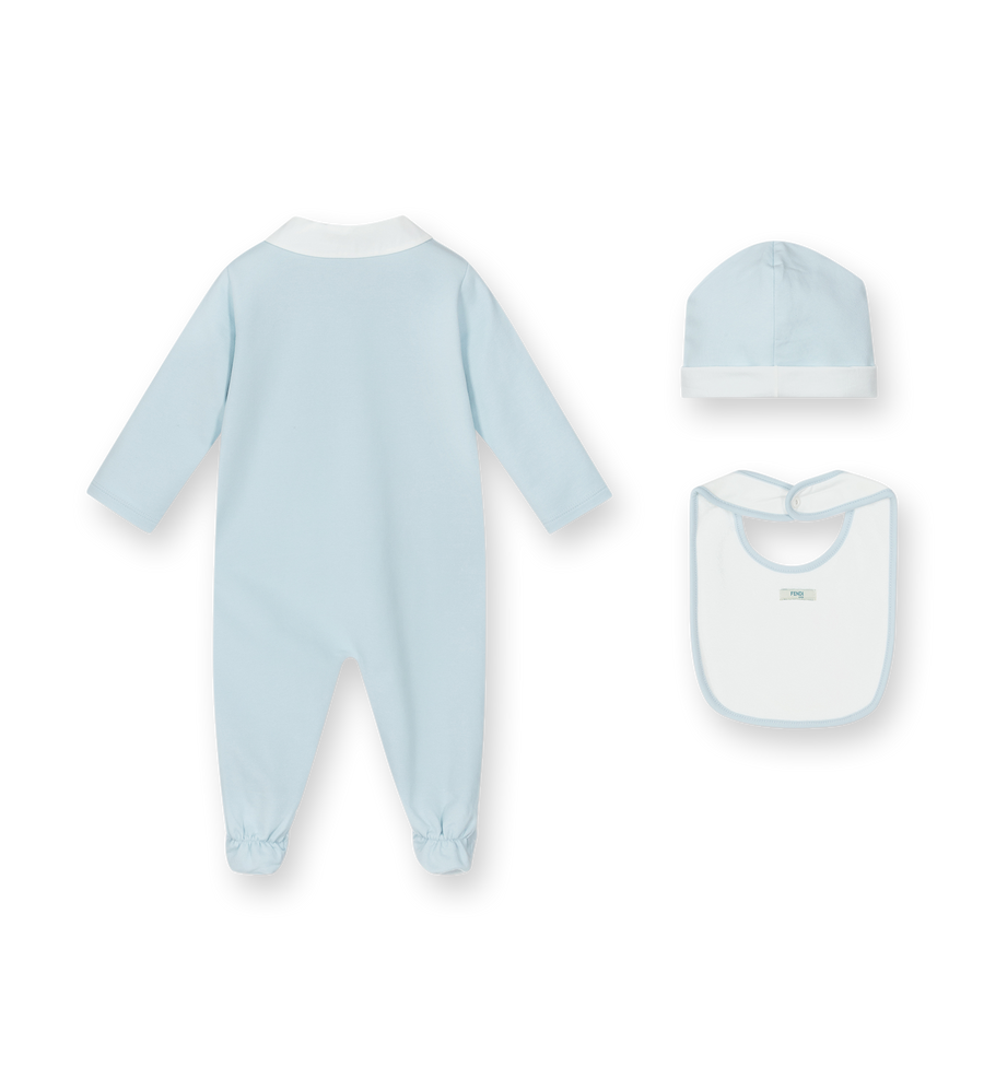 Jersey Baby Set Azzurro