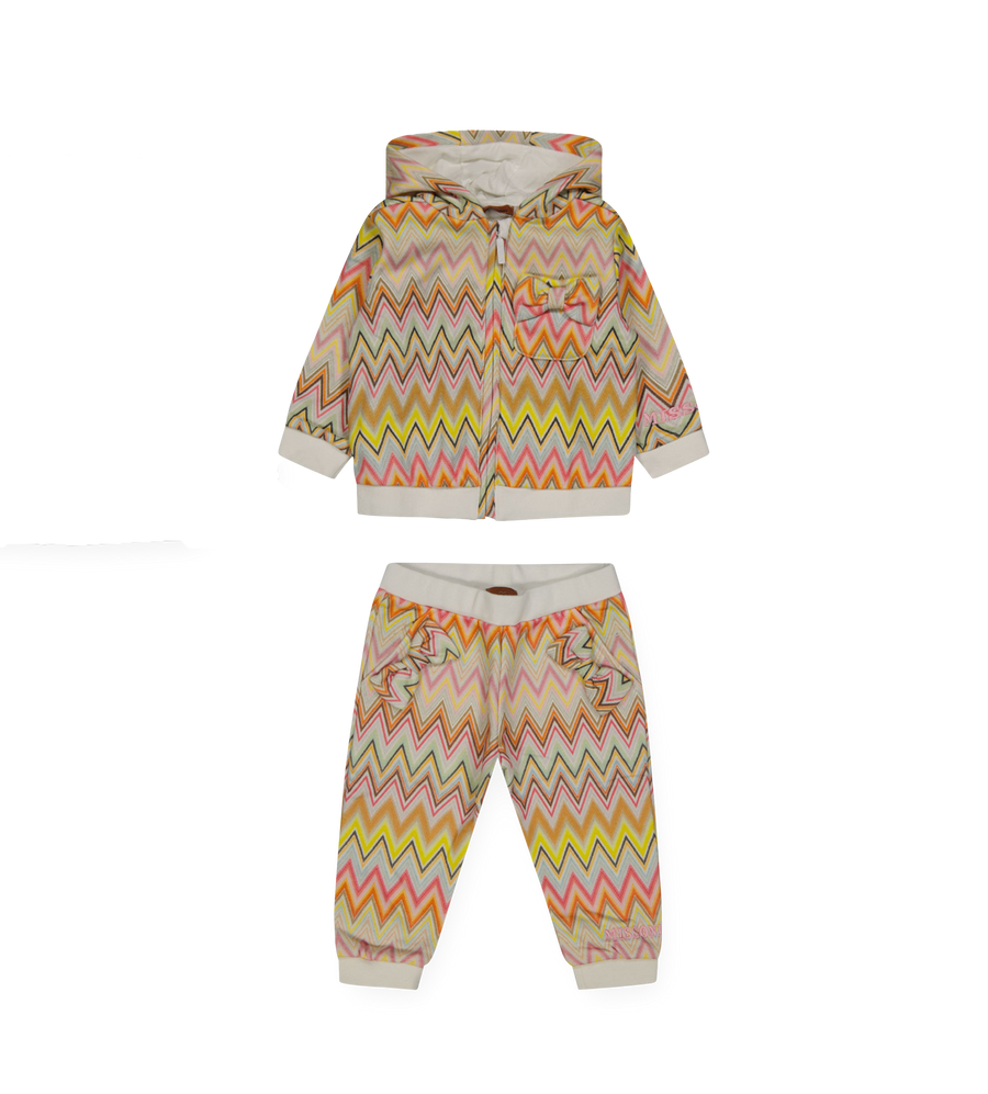 Baby Zip up Set Multi