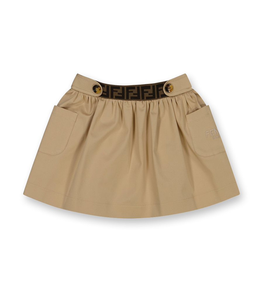 Flared Skirt Desert Sand