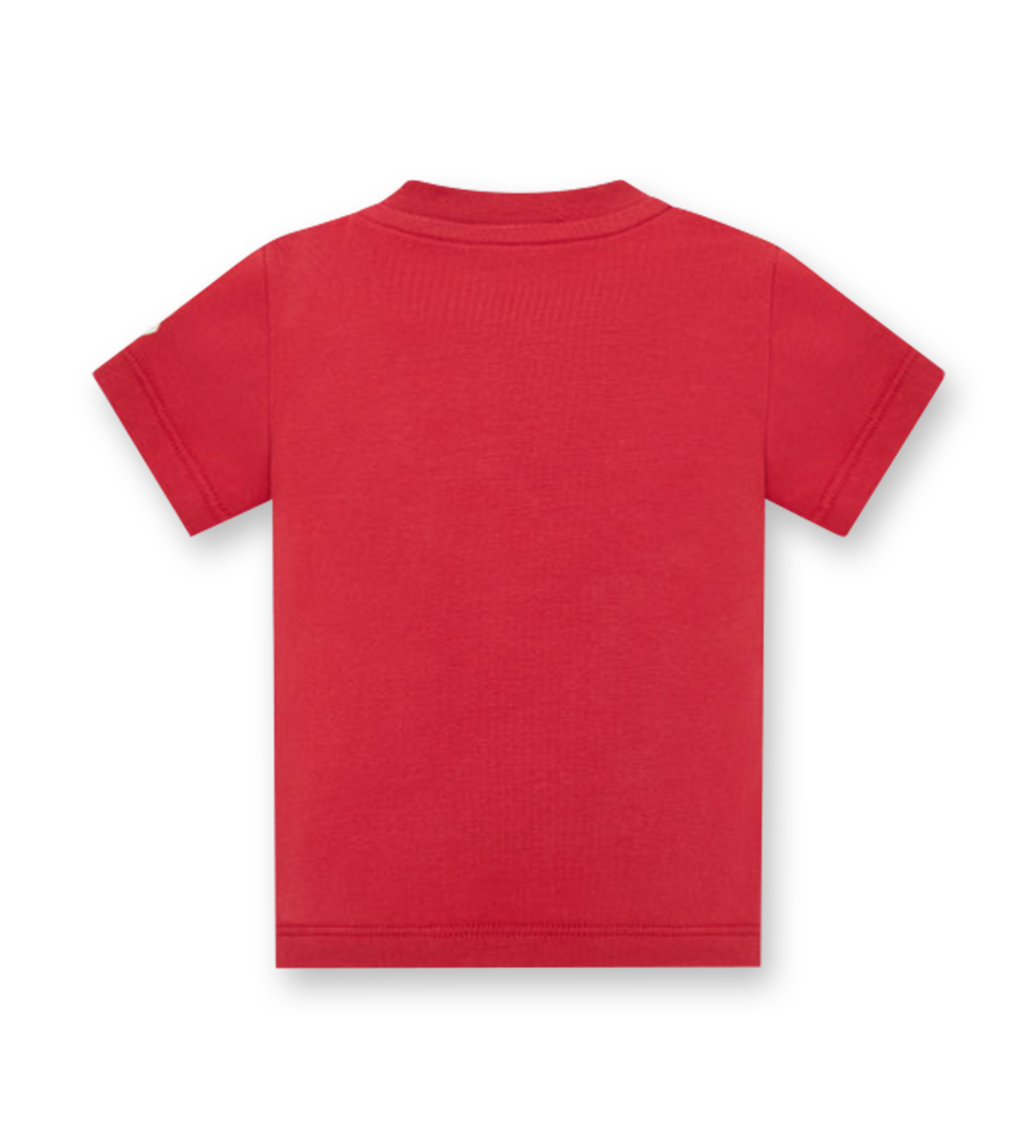 Logo Motif T shirt Red FOUR Kids