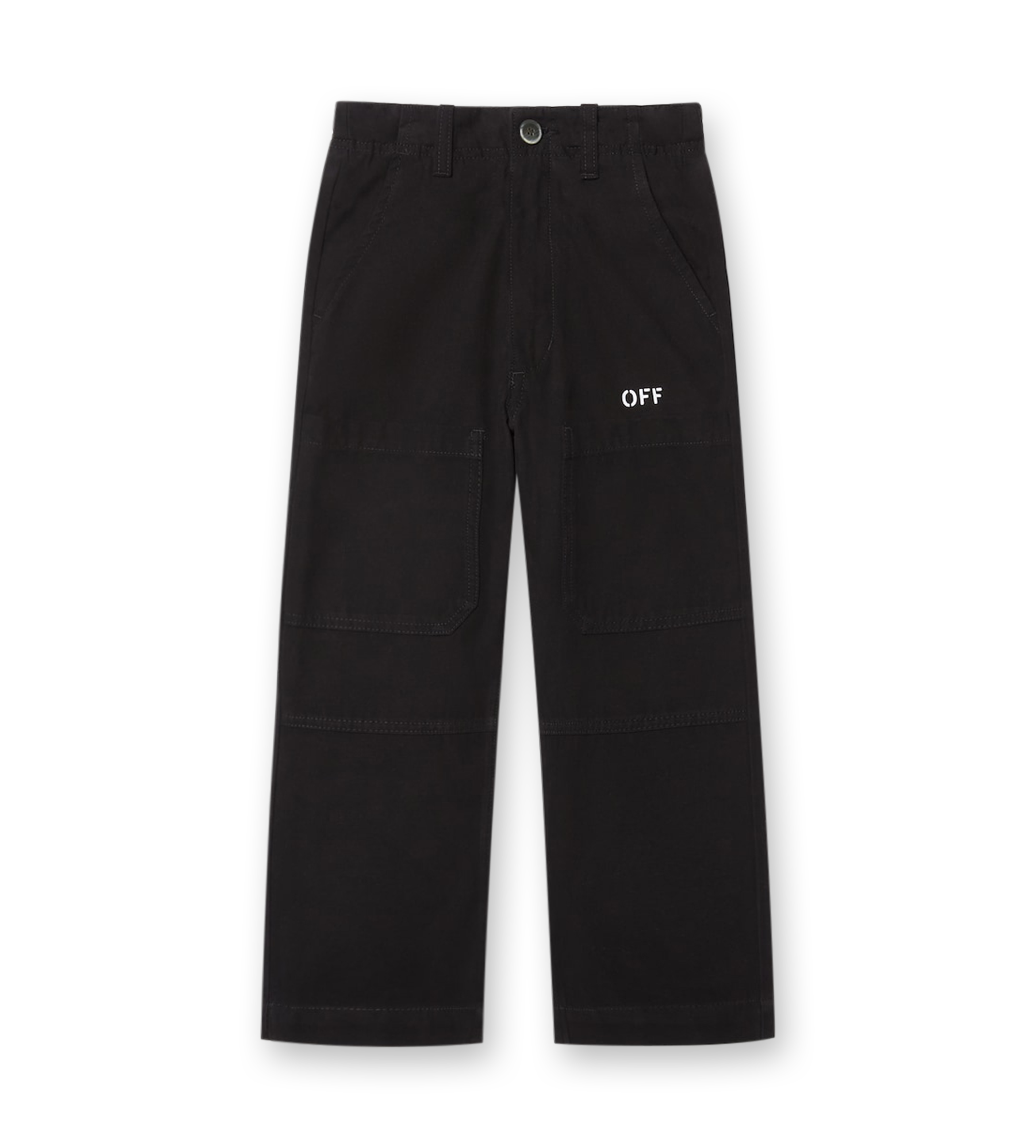 Off Stamp Worker Pants Black