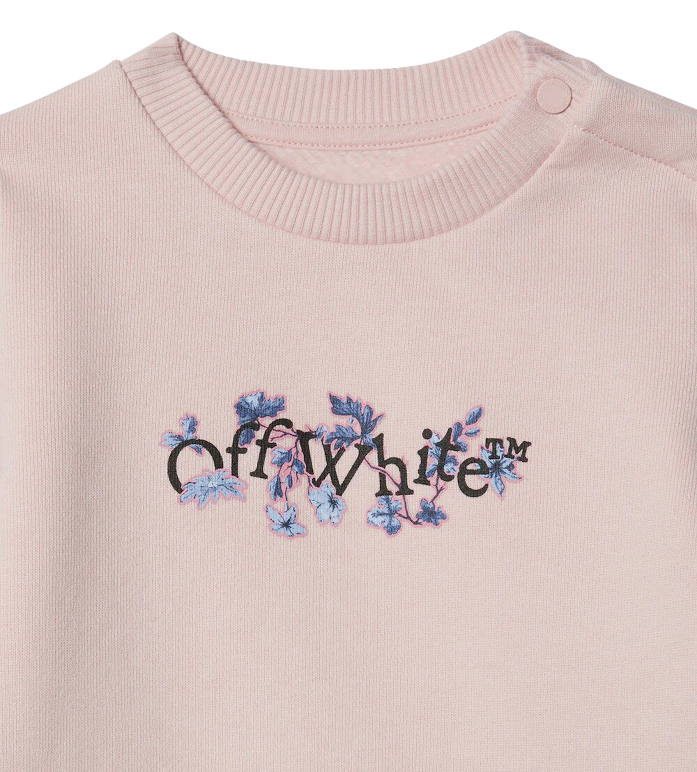 Bookish Flowers Sweat Set Soft Pink