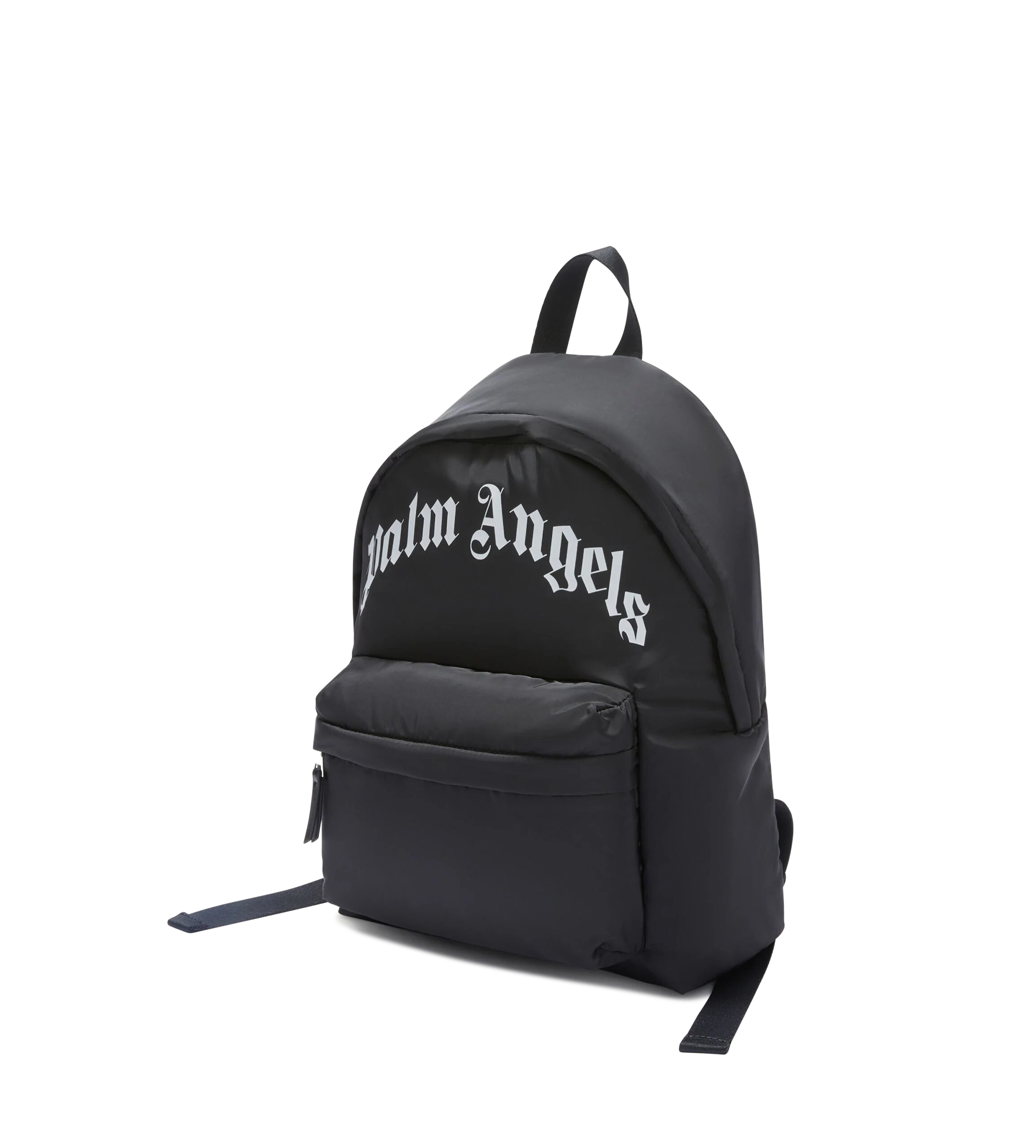 Curved Logo Backpack Black