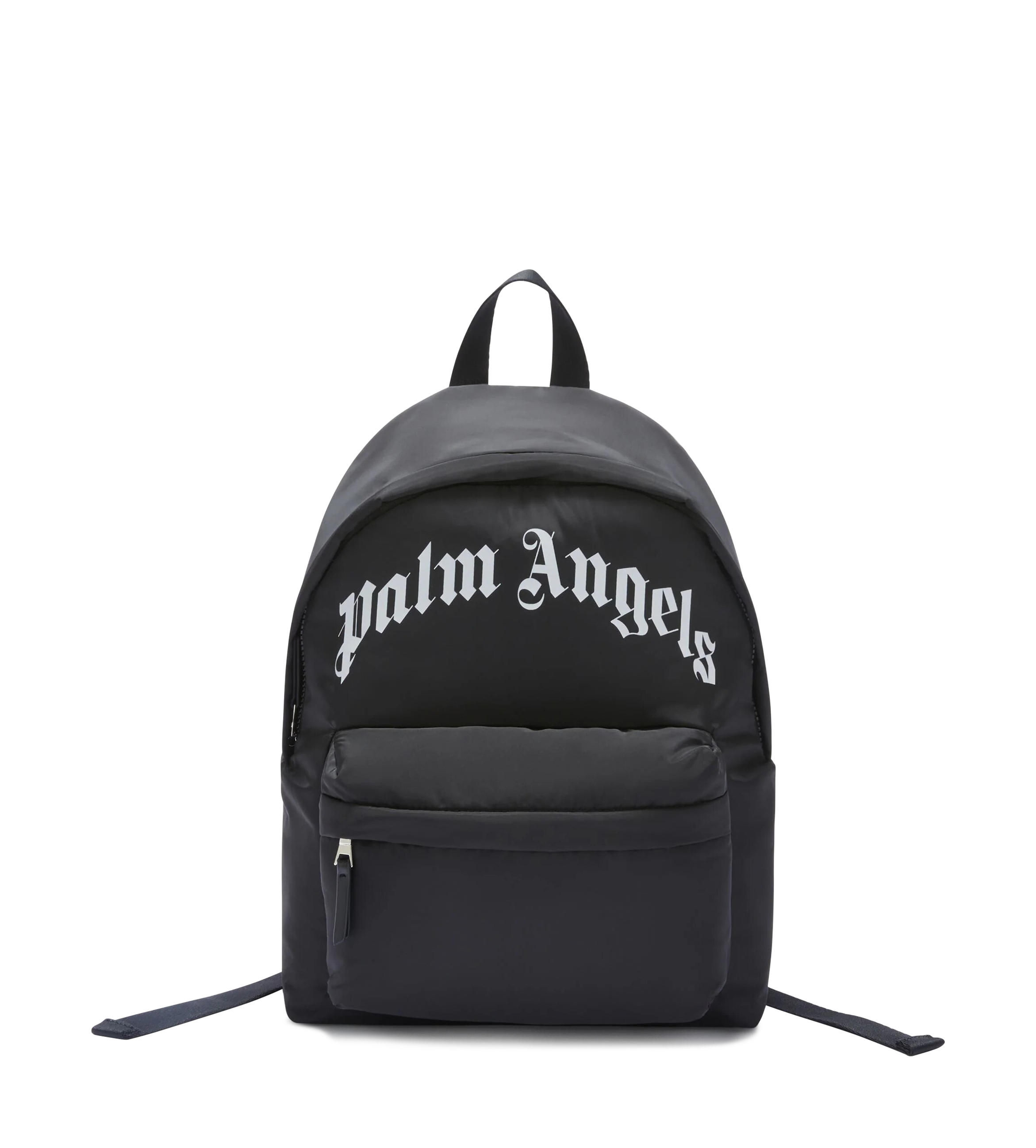 Curved Logo Backpack Black