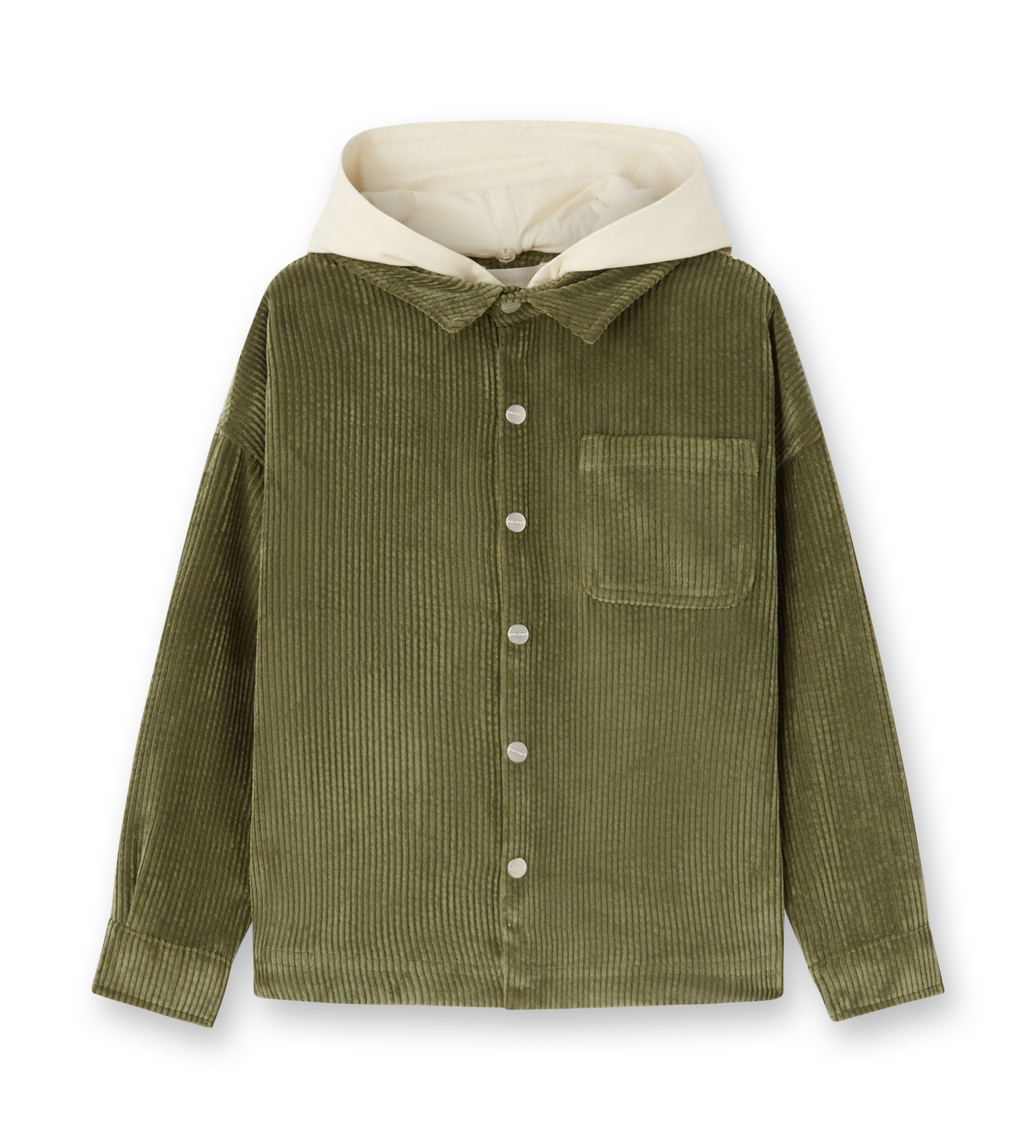 Hooded Overshirt Military