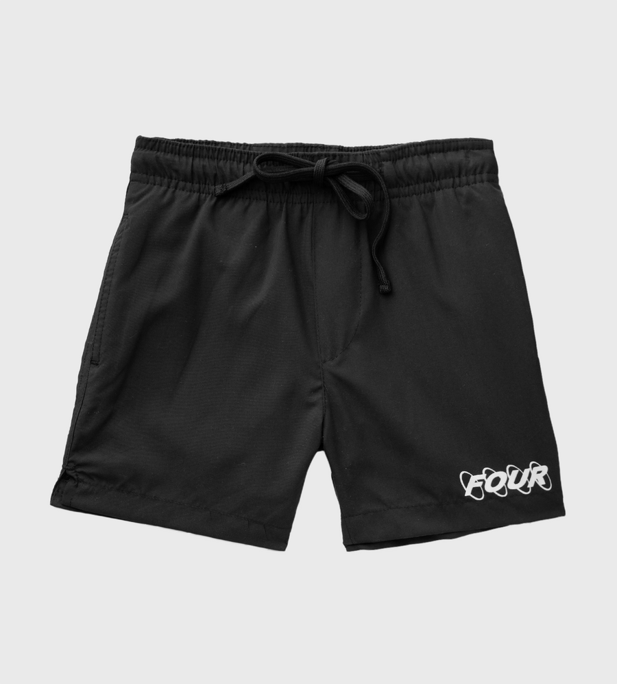 Circle Logo Swim Short Black