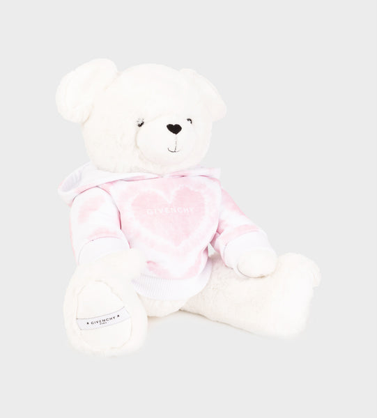Givenchy Kids Teddy bear-print cotton trouser set - White